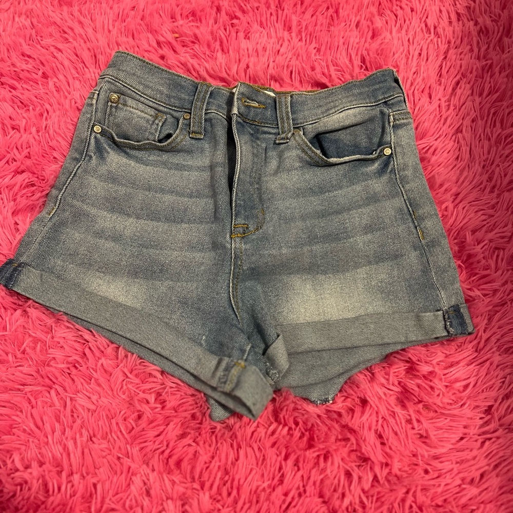 Celebrity Pink- Blue Denim Jean Shorts